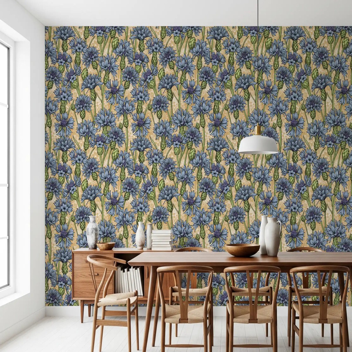 Cornflowers Wallpaper